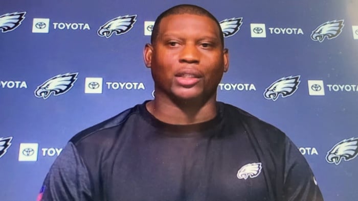 Eagles DB coach Dennard Wilson